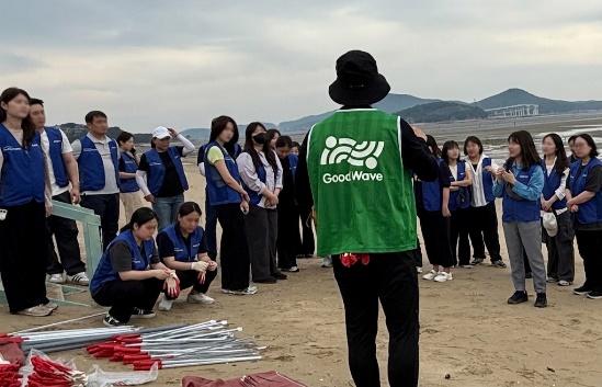 반려해변 코디네이터 활동 모습
